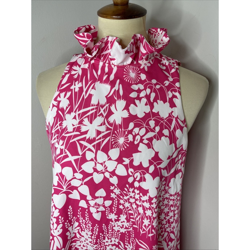 Tuckernuck Pink White Floral Mini Dress - Picture 6 of 10